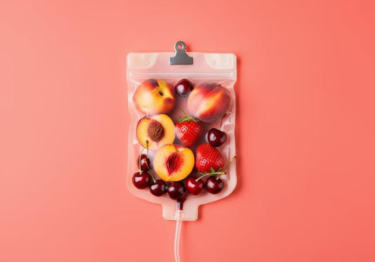 Nutritionist vitamin and Mineral IV drip infusion for skin hydration, immunity, energy, mood and anti-anxiety.